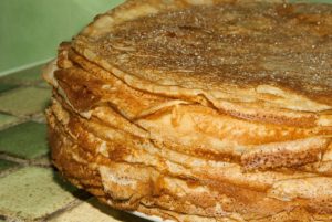 Crêpes à la farine de la Ferme des Bouviers