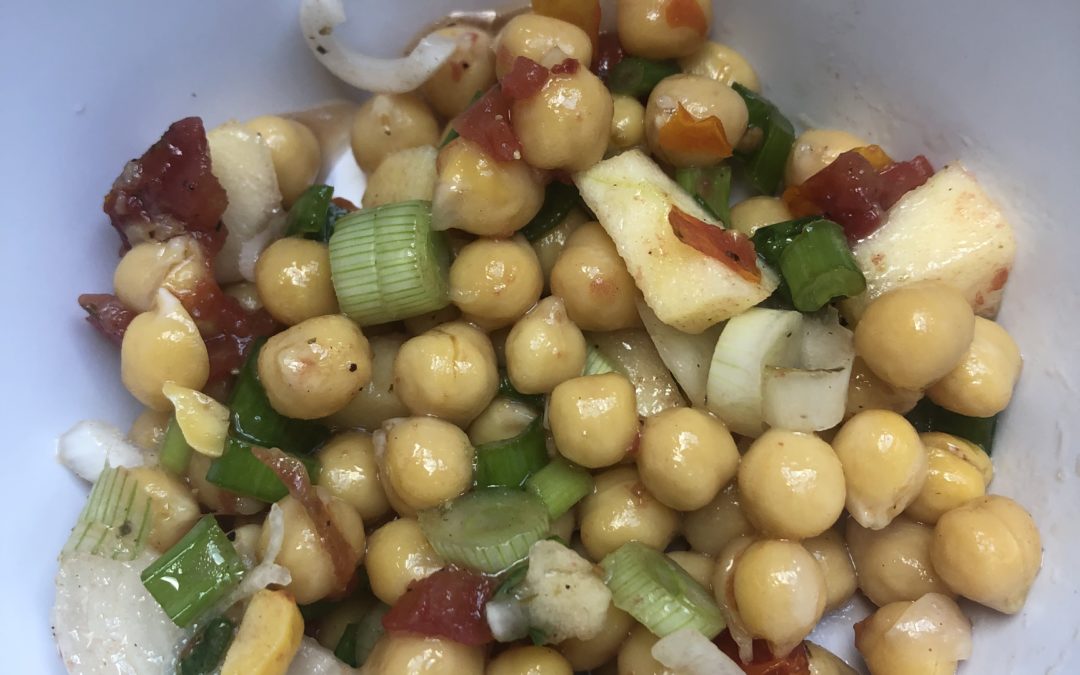 Salade de Pois Chiches façon Véro - La Ferme des Bouviers