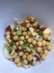 Salade de Pois Chiches façon Véro - La Ferme des Bouviers