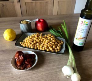 Ingrédients Salade de Pois Chiches façon Véro - La Ferme des Bouviers