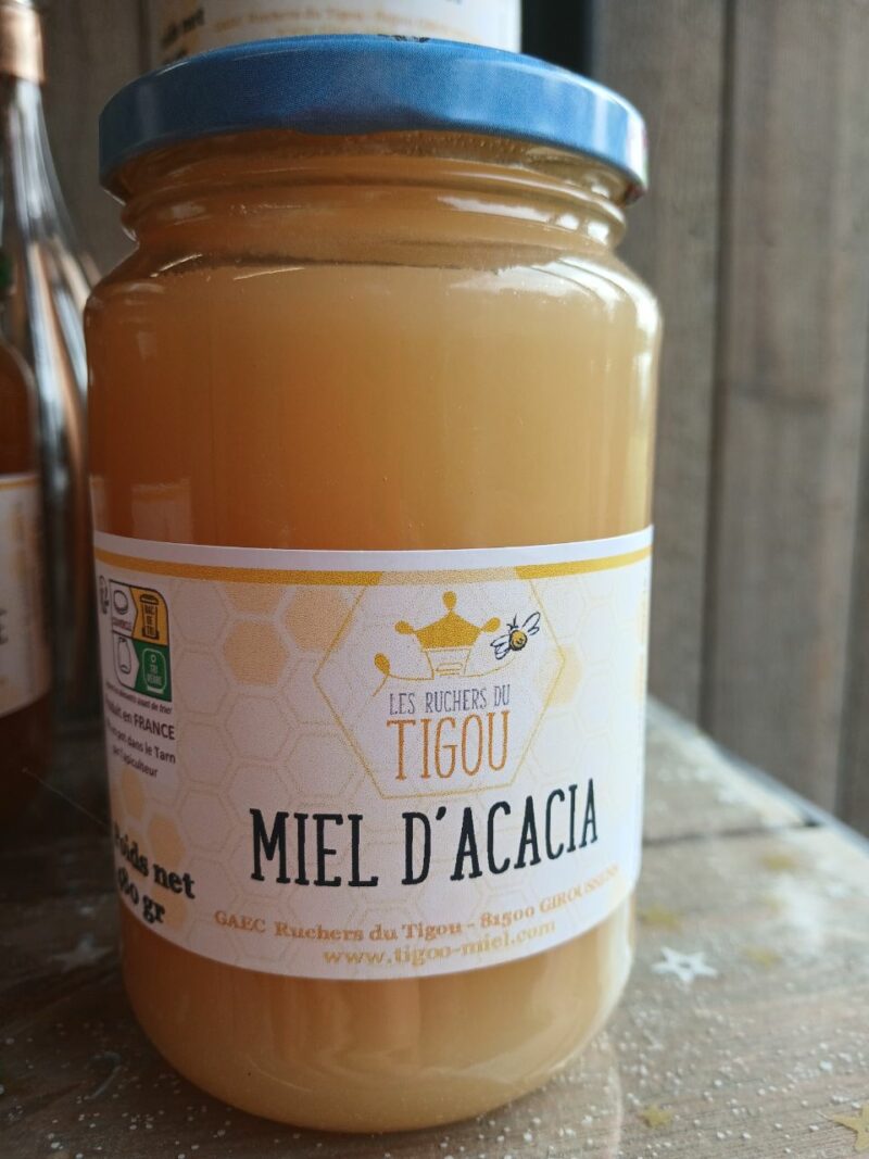 Miel Acacia - Ruchers du Tigou